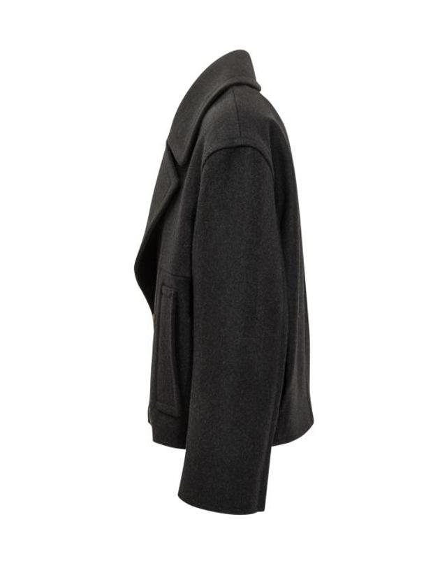 랑방 [해외직구] 25FW 랑방 트렌치 코트 RMCO00096120H25 18 ANTHRACITE 착용컷