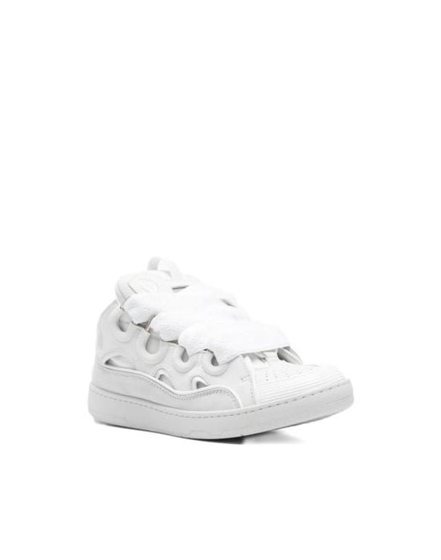 랑방 [해외직구] 26SS 랑방 스니커즈 FU SKDK12 DRAG P26 00 WHITE 착용컷