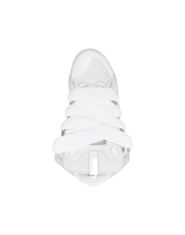 랑방 [해외직구] 26SS 랑방 스니커즈 FU SKDK12 DRAG P26 00 WHITE 착용컷