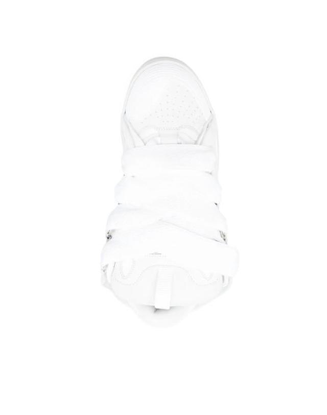 랑방 [해외직구] 26FW 랑방 스니커즈 FU SKDK12 DRAG P25 00 WHITE 착용컷