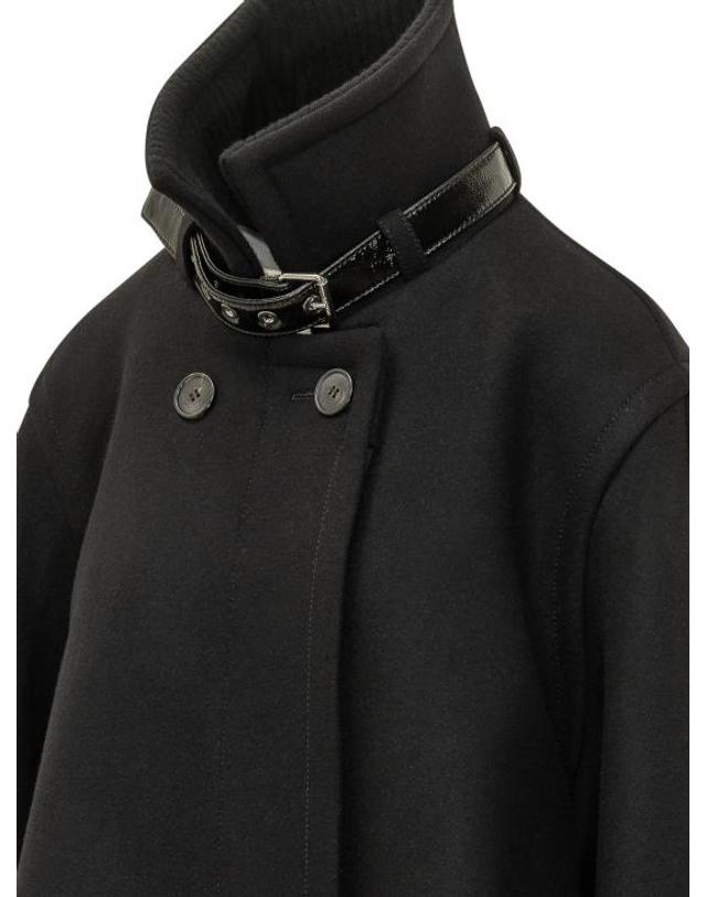 랑방 [해외직구] 26FW 랑방 트렌치 코트 RWCO00224724A26 10 BLACK 착용컷