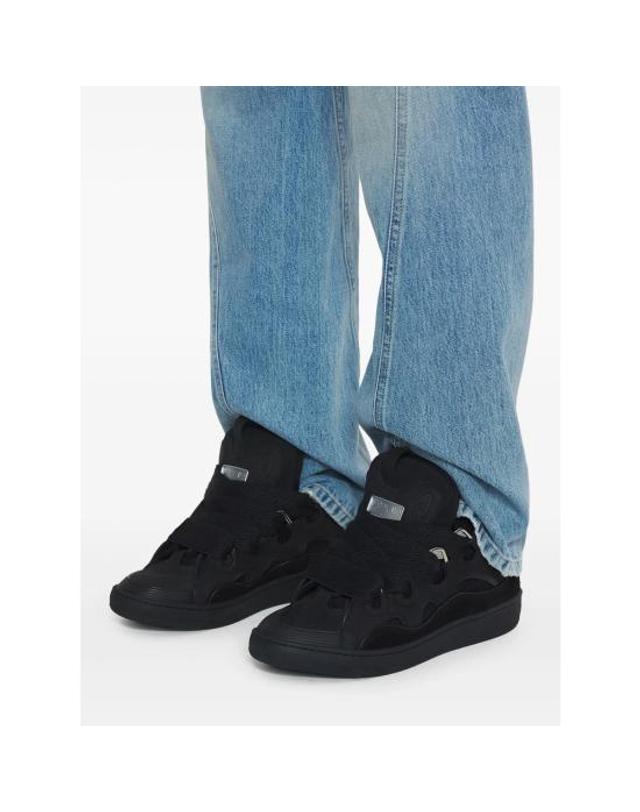 랑방 [해외직구] 26FW 랑방 스니커즈 FU SKDK12 DRAG P25 1010 BLACK 착용컷
