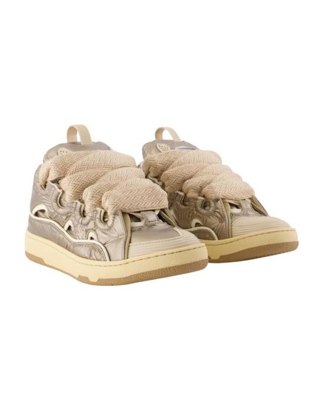 랑방 [해외직구] 26FW 랑방 스니커즈 FUSKDK12NYLOA2681 BEIGE 착용컷