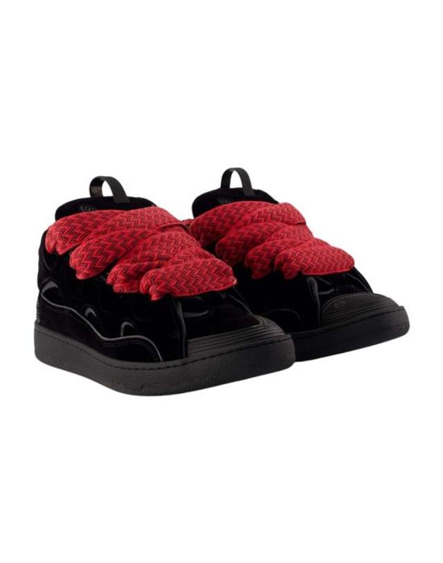 랑방 [해외직구] 26FW 랑방 스니커즈 CONFIG VINS26303 BLACK 착용컷