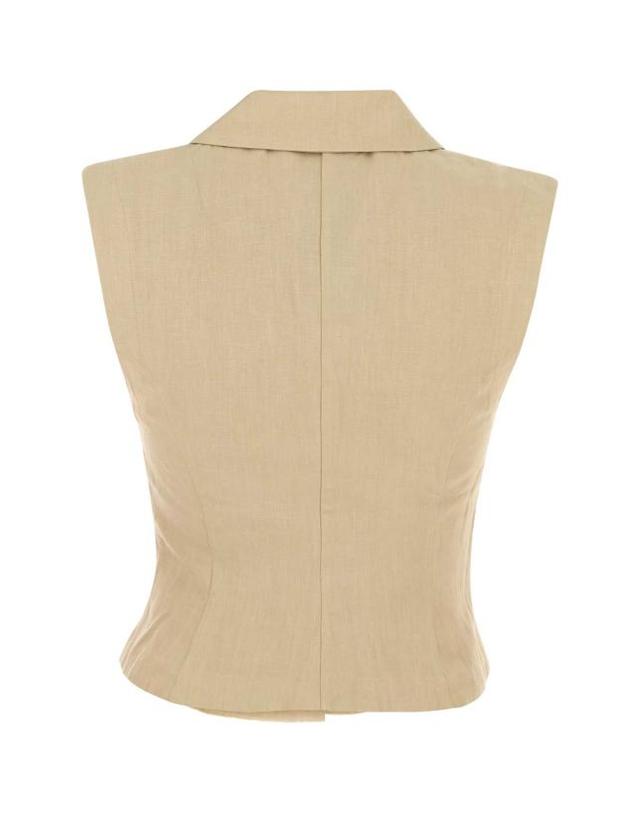 르 카샤 [해외직구] 25SS 르카샤 수트 자켓 SAWADAH BEIGE Beige o Tan 착용컷