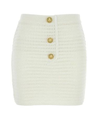 [해외직구] 25SS 르카샤 스커트 BASUNAH WHITE