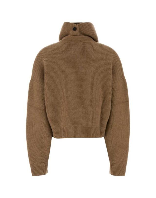 르 카샤 [해외직구] 26FW 르카샤 스웨터 DERIOS0 CAMEL 착용컷