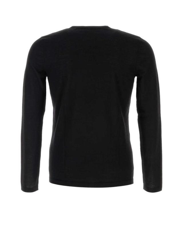 르 카샤 [해외직구] 25FW 르카샤 스웨터 KYOTO 910 BLACK 착용컷
