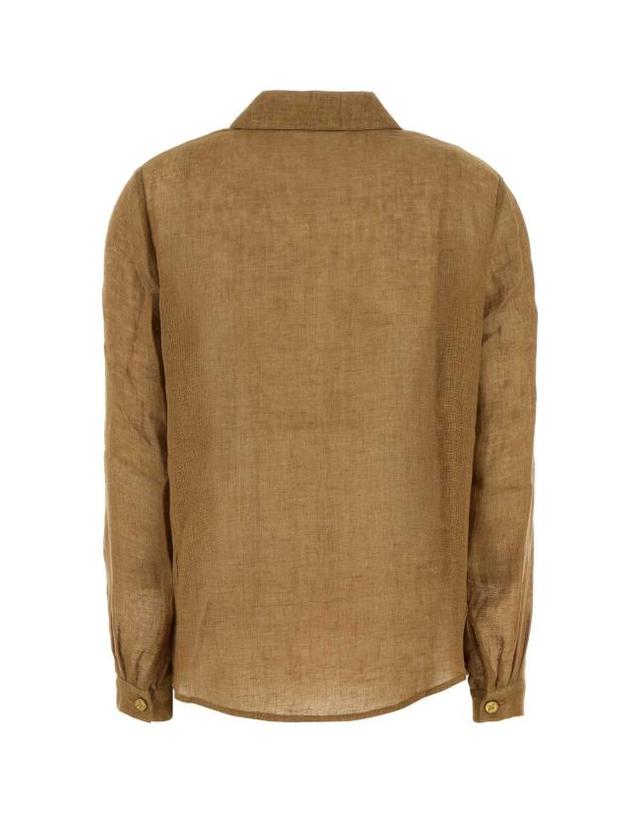 르 카샤 [해외직구] 25SS 르카샤 셔츠 SANBU SAND BEIGE 착용컷