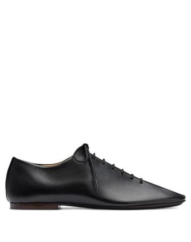 [해외직구] 26FW 르메르 SOURIS 수리 플랫 클래식 더비 FO0245LL0023 BK999 BLACK