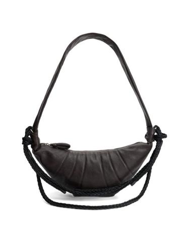 [해외직구] 25FW 르메르 그레인드 버팔로 레더 브레이드 미디움 크루아상 백 BG0174 LL0160449 Brown