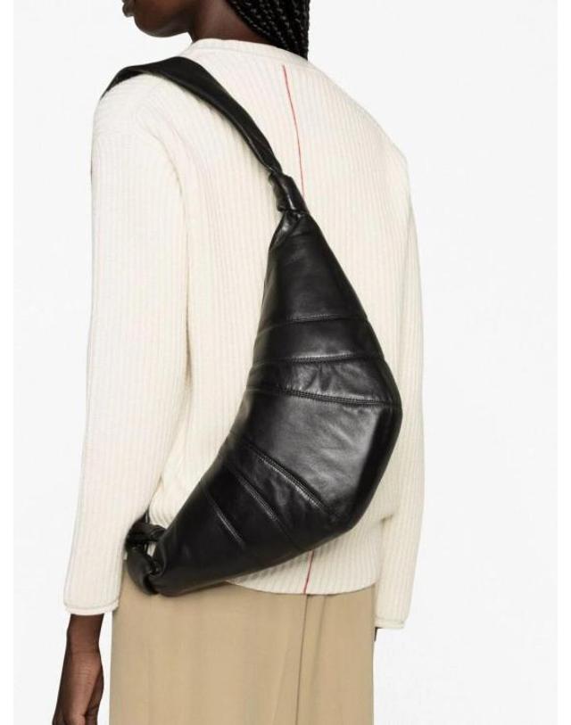 르메르 [해외직구] 26FW 르메르 미디움 크루아상 백 BG0001LL095BK999 BLACK 착용컷