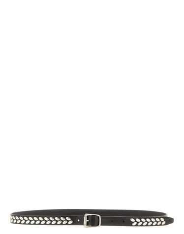[해외직구] 26FW 르메르 아몬드 스터드 벨트 AC1212LL0055BR449 Brown