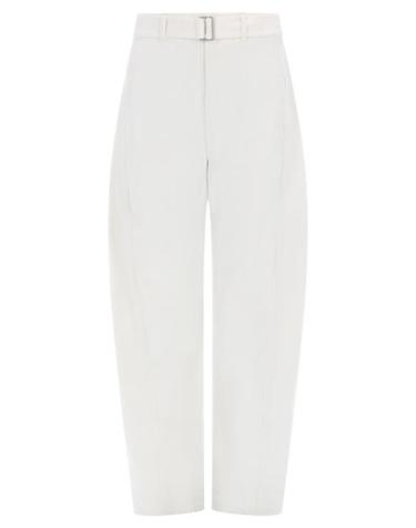 [해외직구] 26SS 르메르 트위스트 벨티드 팬츠 PA326 LD1070WH086 White