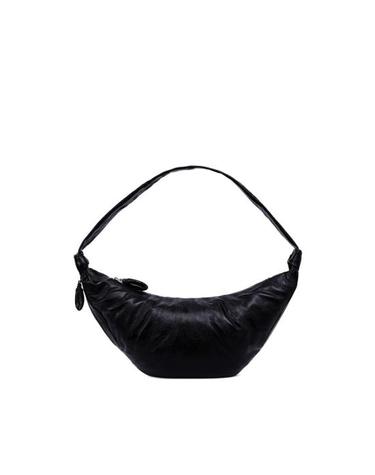 [해외직구] 26FW 르메르 크루아상 라지 소프트 그레인드 레더 크로스백 BG0000 LF1329 BK999 BLACK