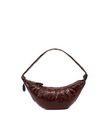 [해외직구] 26FW 르메르 크루아상 라지 소프트 그레인드 레더 크로스백 BG0000 LF1329 BR401 BROWN