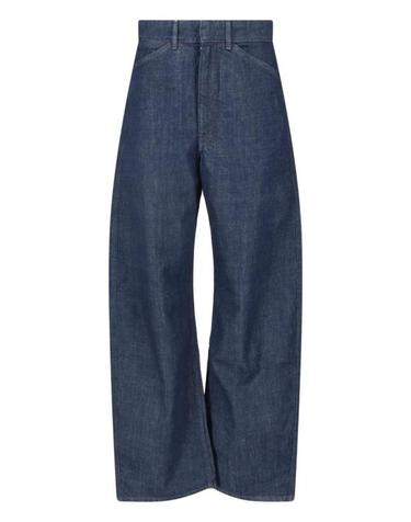 [해외직구] 26FW 르메르 하이 웨이스티드 커브드 팬츠 PA1264 LD1056 BL760 Blue