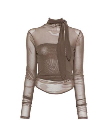 [해외직구] 26FW 르메르 발레리나 스카프 탑 발레리나 스카프 탑 TS0053 LJ1070423