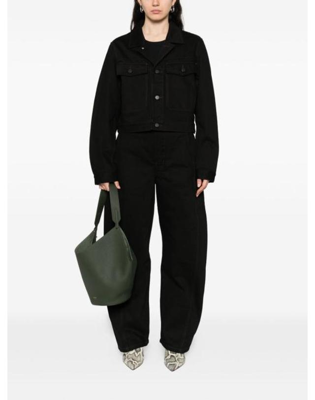 르메르 [해외직구] 26SS 르메르 코튼 셔츠 자켓 OW1191 LD1055999 BLACK 착용컷