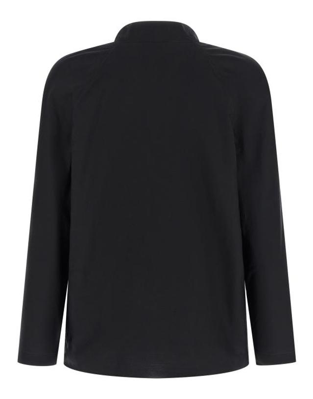 르메르 [해외직구] 26FW 르메르 워시드 코튼 실크 애스콧 블라우스 SH1218LF1500BK998 Black 착용컷