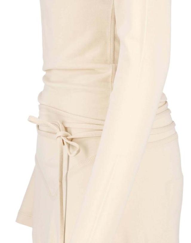 르메르 [해외직구] 26FW 르메르 롱 원피스 DR1177 LJ1025 BG258 Cream 착용컷