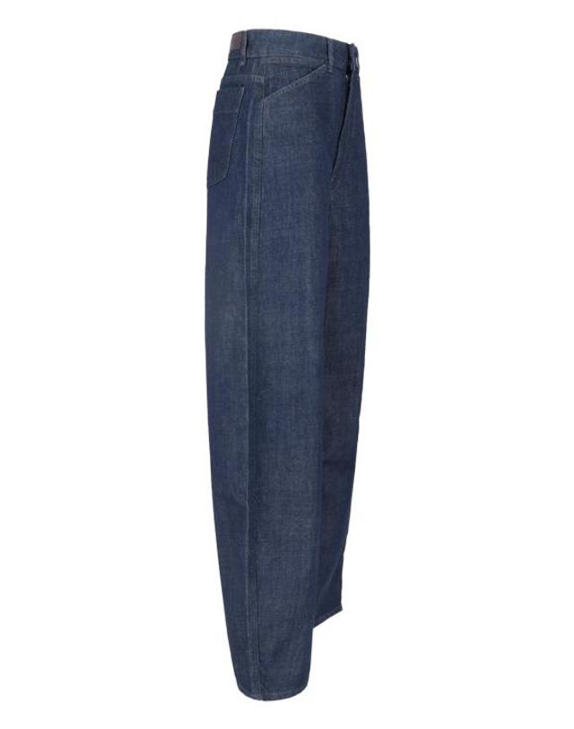 르메르 [해외직구] 26FW 르메르 하이 웨이스티드 커브드 팬츠 PA1264 LD1056 BL760 Blue 착용컷