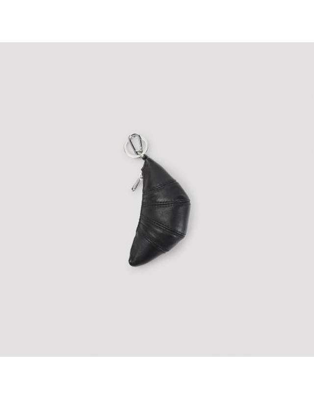르메르 [해외직구] 26FW 르메르 크루아상 미니 키링 SL0082LL095 BK999 BLACK 착용컷