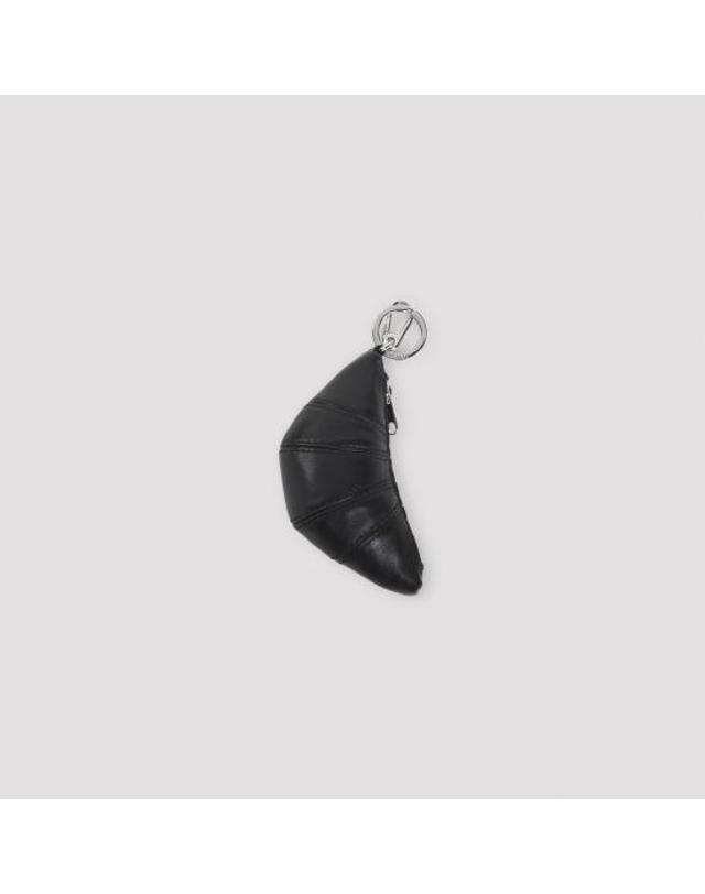 르메르 [해외직구] 26FW 르메르 크루아상 미니 키링 SL0082LL095 BK999 BLACK 착용컷