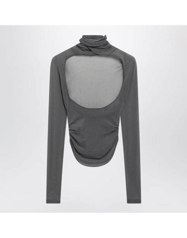 르메르 [해외직구] 26FW 르메르 발레리나 스카프 탑 발레리나 스카프 탑 TS0053LJ1070 Metal 착용컷