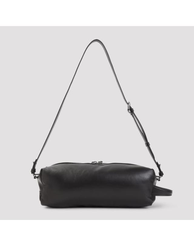 르메르 [해외직구] 26FW 르메르 케어 나파 램스킨 슬링백 BG0246 LL0159 BR490 DARK CHOCOLATE 착용컷