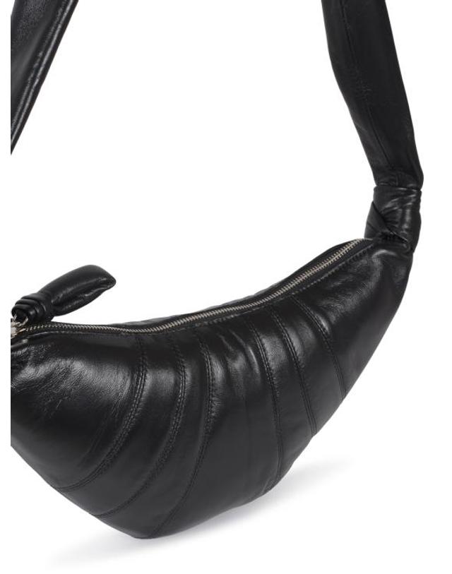 르메르 [해외직구] 26FW 르메르 스몰 크루아상 백 BG0003 LL095BK999 BLACK 착용컷
