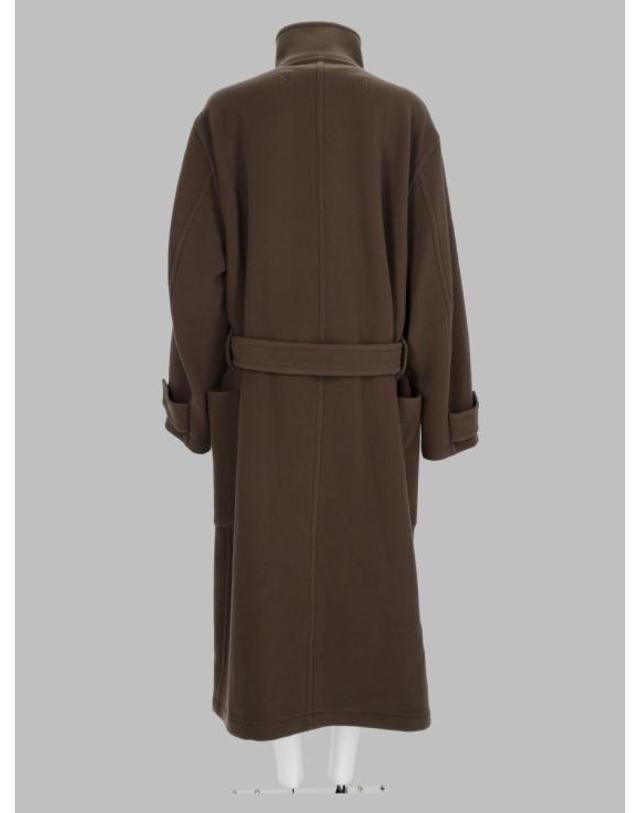 르메르 [해외직구] 26FW 르메르 더블 울 랩 코트 CO1037 LF1116GR610 BROWN 착용컷
