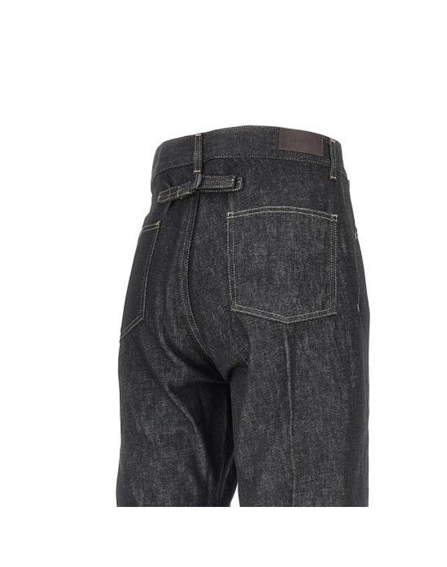 르메르 [해외직구] 26FW 르메르 데님 PA1335LD1061 Black 착용컷