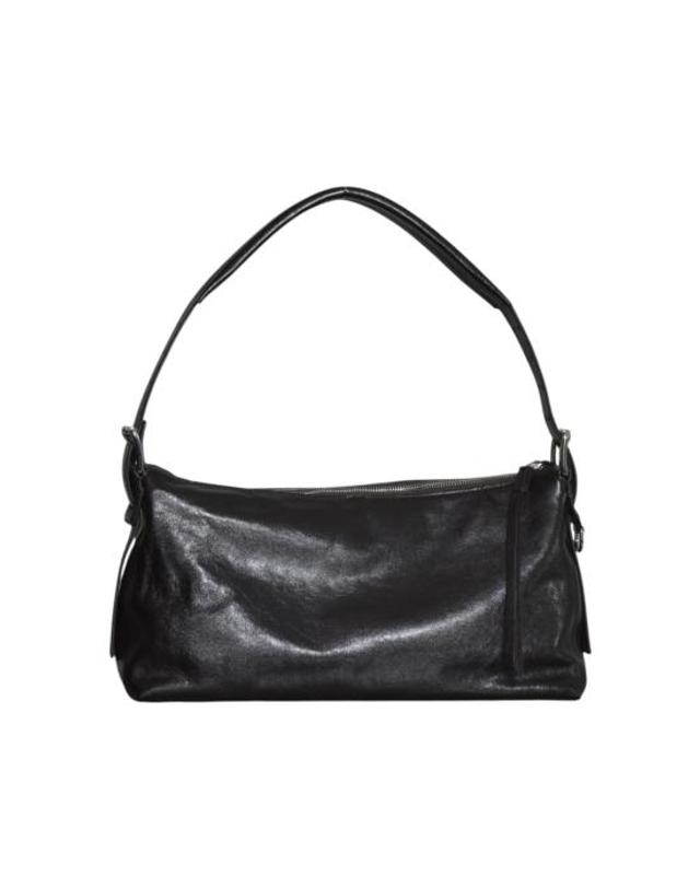 르메르 [해외직구] 26FW 르메르 벨티드 레더 바게트백 BG0167LL0108 BR490 DARK CHOCOLATE 착용컷