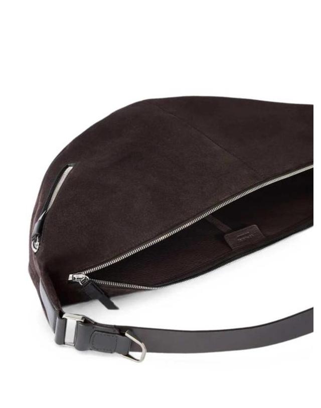 르메르 [해외직구] 26FW 르메르 스웨이드 레더 퀴버 클립 백 BG0228LL0125BR007 BROWN 착용컷