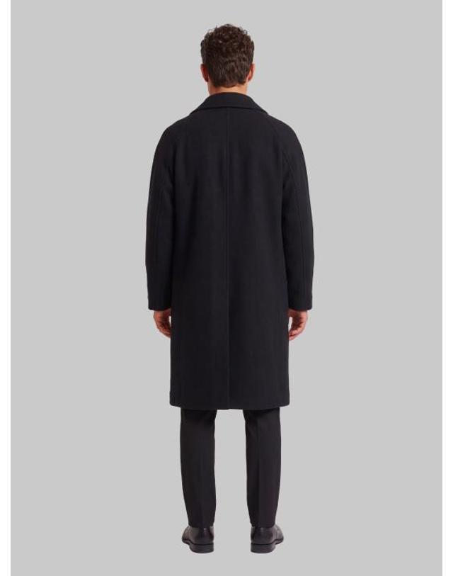 르메르 [해외직구] 26FW 르메르 더블 브레스티드 펠티드 울 앤 알파카 코트 CO1169 BLACK 착용컷