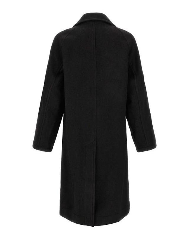 르메르 [해외직구] 26FW 르메르 더블 브레스티드 펠티드 울 앤 알파카 코트 CO1169LF1700BK999 BLACK 착용컷