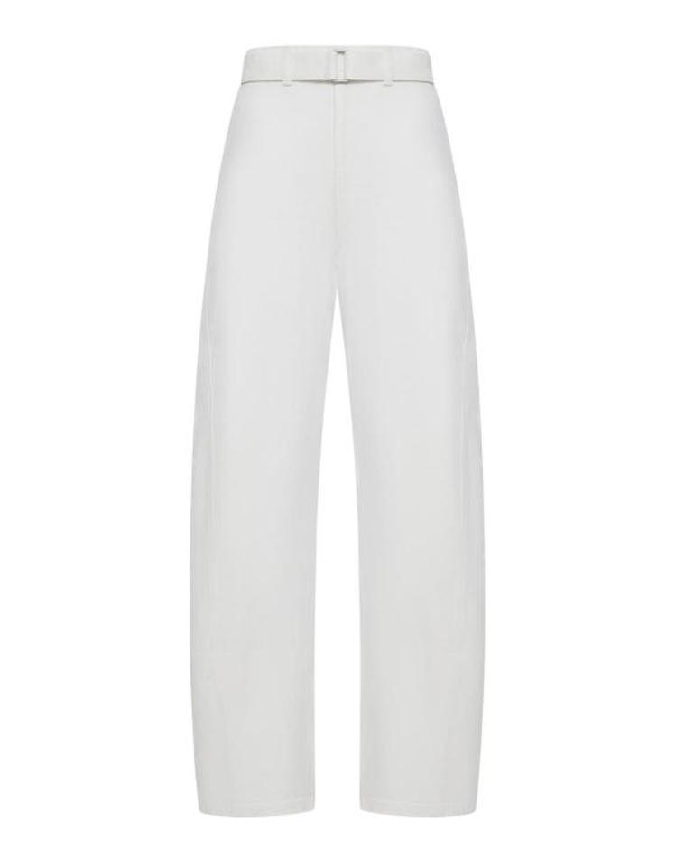 [해외] 26SS 르메르 트위스트 벨티드 팬츠 PA326LD1070WH086 White E8QCXX17255