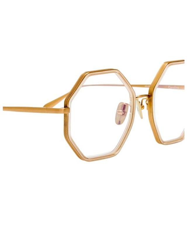 린다페로우 [해외직구] 26SS 린다페로우 안경 LFL1709 BROWN 착용컷