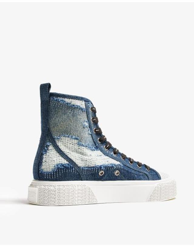 마크 제이콥스 [해외직구] 25FW 마크제이콥스 스니커즈 2F4FSN001F01 491 punk indigo MULTICOLOR 착용컷