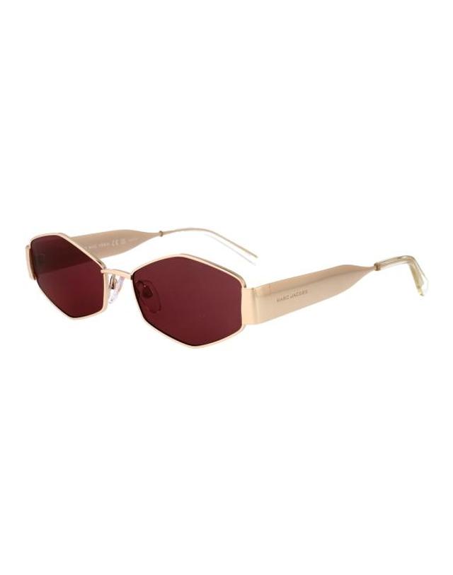 마크 제이콥스 [해외직구] 26SS 마크제이콥스 선글라스 MARC 496SHINY NOA GOLD BURGUNDY 착용컷
