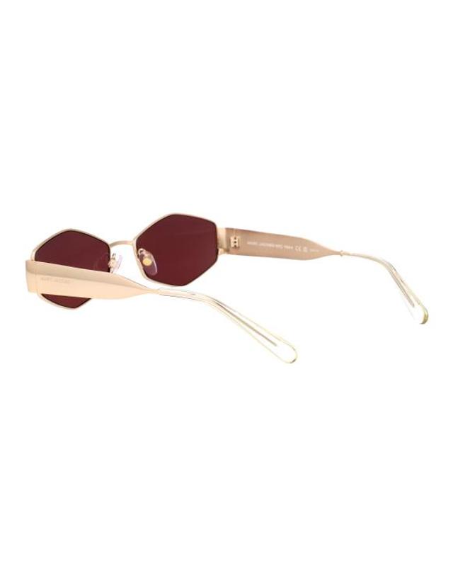 마크 제이콥스 [해외직구] 26SS 마크제이콥스 선글라스 MARC 496SHINY NOA GOLD BURGUNDY 착용컷