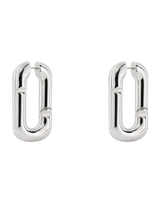 마크 제이콥스 [해외직구] 26FW 마크제이콥스 이어링 2P6JER001J37 040 SILVER 착용컷