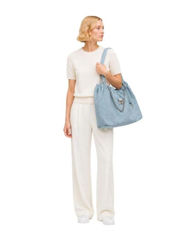 마크 제이콥스 [해외직구] 마크제이콥스 토트백 2R5HTT022H01 451 ONESIZE Marc Jacobs BLUE 착용컷