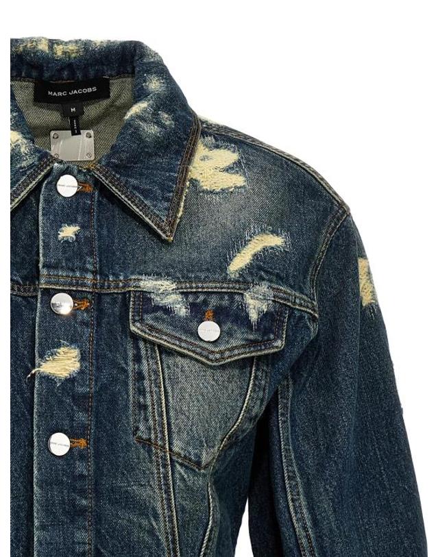 마크 제이콥스 [해외직구] 24FW 마크제이콥스 자켓 MA302258BM FBB 1165 BLUE 착용컷