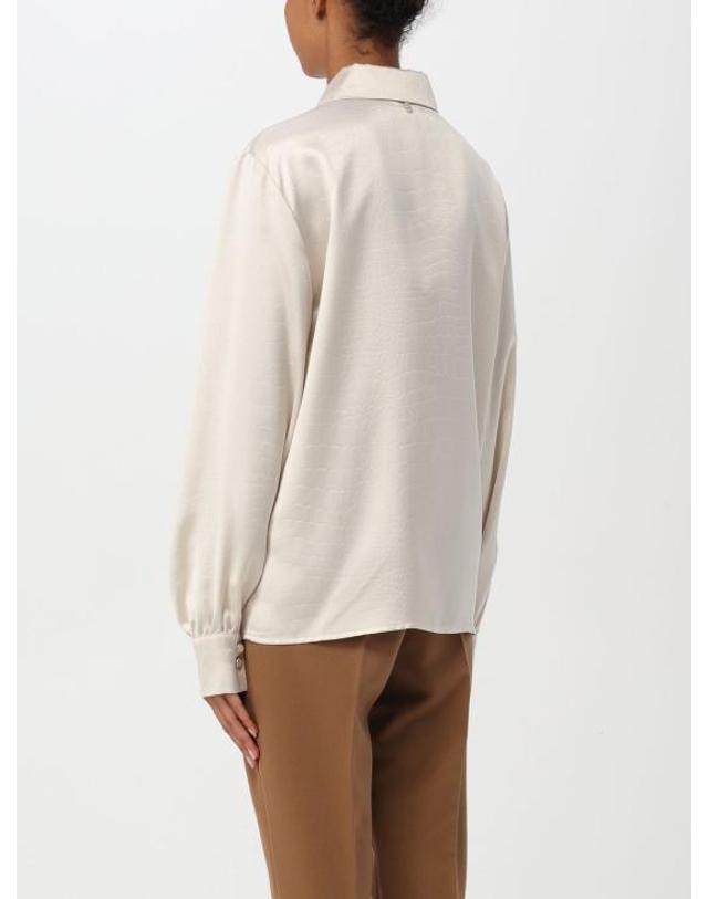 리우조 [해외직구] 24FW 리우조 블라우스 WF4573T2822 20304 Natural 착용컷