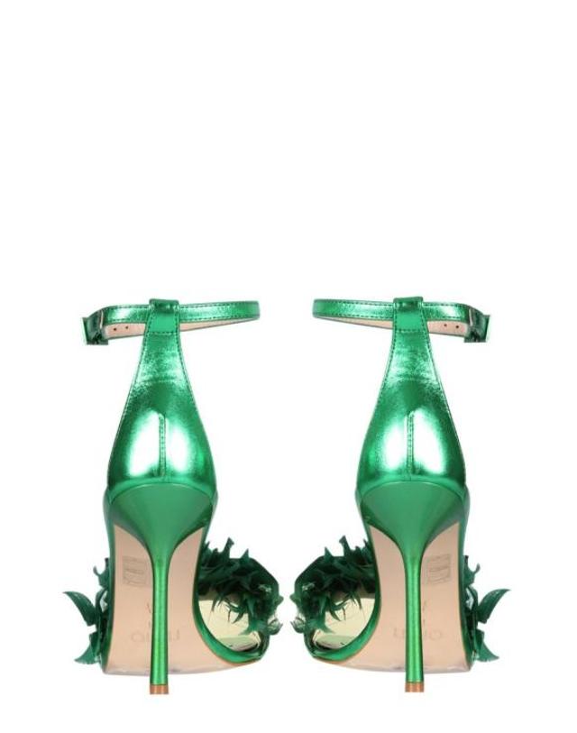 리우조 [해외직구] 22SS 리우조 X 레오니 한느 샌들 SA2705PX317S1310 EMERALD Green 착용컷
