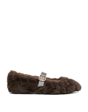 [해외직구] 26FW 리우조 플랫 슈즈 SF6125TX138S3365BRIGITTE11MOKA BROWN