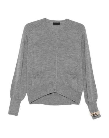 [해외직구] 26FW 리우조 가디건 CF6059MA82O02050 GREY
