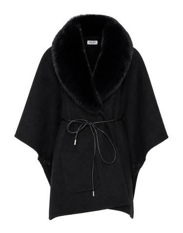 [해외직구] 26FW 리우조 케이프 2F6045T030022222 BLACK